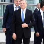 Foto Nicoloro G.   24/08/2022   Rimini   Quinta giornata della 43° edizione del Meeting di C.L. che ha per tema '  Una passione per l' uomo '. nella foto il presidente del Consiglio Mario Draghi al suo arrivo al Meeting.