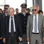 Foto Nicoloro G.   22/08/2022   Rimini   Terza  giornata della 43° edizione del Meeting di C.L. che ha per tema '  Una passione per l' uomo '. nella foto Giuliano Amato presidente della Corte Costituzionale, a sinistra, e il prefetto di Rimini Giuseppe Forlenza.
