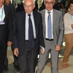 Foto Nicoloro G.   22/08/2022   Rimini   Terza  giornata della 43° edizione del Meeting di C.L. che ha per tema '  Una passione per l' uomo '. nella foto Giuliano Amato presidente della Corte Costituzionale, a sinistra, e il prefetto di Rimini Giuseppe Forlenza.