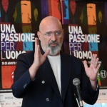 Foto Nicoloro G.   22/08/2022   Rimini   Terza  giornata della 43° edizione del Meeting di C.L. che ha per tema '  Una passione per l' uomo '. nella foto Stefano Bonaccini presidente della regione Emilia-Romagna.