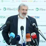 Foto Nicoloro G.   20/08/2023   Rimini   Prima giornata della 44° edizione del Meeting di C.L. dal titolo  '' L' esistenza umana e' un' amicizia inesauribile '' . nella foto il governatore della regione Puglia Michele Emiliano.