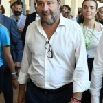 Foto Nicoloro G.   23/08/2023   Rimini   Quarta giornata della 44° edizione del Meeting di C.L. dal titolo  '' L' esistenza umana e' un' amicizia inesauribile '' . nella foto il ministro Matteo Salvini.