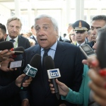 Foto Nicoloro G.   23/08/2023   Rimini  Quarta giornata della 44° edizione del Meeting di C.L. dal titolo  '' L' esistenza umana e' un' amicizia inesauribile '' . nella foto il ministro Antonio Tajani.