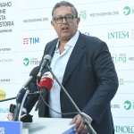 Foto Nicoloro G.   23/08/2023   Rimini   Quarta giornata della 44° edizione del Meeting di C.L. dal titolo  '' L' esistenza umana e' un' amicizia inesauribile '' . nella foto Giovanni Toti governatore della Liguria.
