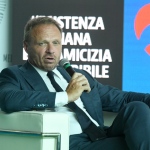 Foto Nicoloro G.   24/08/2023   Rimini   Quinta giornata della 44° edizione del Meeting di C.L. dal titolo  \'\' L\' esistenza umana e\' un\' amicizia inesauribile \'\' . nella foto il ministro Francesco Lollobrigida.