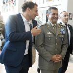25/08/2023   Rimini   Sesta ed ultima giornata della 44° edizione del Meeting di C.L. dal titolo  '' L' esistenza umana e' un' amicizia inesauribile '' con l' intervento del Capo dello Stato.  nella foto il generale Francesco Paolo Figliuolo e Jacopo Morrone segretario della Lega Emilia-Romagna.