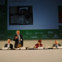 Foto Nicoloro G. 12/10/2012 Rimini Quarantatreesima edizione delle ” Giornate Internazionali del Centro Pio Manzù ” che quest’ anno ha come titolo ” Italia “, ovvero un osservatorio internazionale sul nostro Paese, incubatore della crisi sistemica. nella foto Roger Abravanel  eil tavolo deli oratori