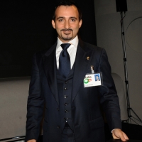 Foto Nicoloro G. 12/10/2012 Rimini Quarantatreesima edizione delle ” Giornate Internazionali del Centro Pio Manzù ” che quest’ anno ha come titolo ” Italia “, ovvero un osservatorio internazionale sul nostro Paese, incubatore della crisi sistemica. nella foto Frank Ferrante jr.