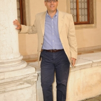 Foto Nicoloro G. 03/09/2011 Venezia Al teatro La Fenice serata finale con premiazione del vincitore del ”Premio Campiello Letteratura” alla sua quarantanovesima edizione. nella foto Giuseppe Lupo