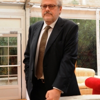 Foto Nicoloro G. 31/08/2012 Venezia Cinquantesima edizione del Premio Campiello promosso e organizzato da Confindustria Veneto. Nella sede del Casino’ di Venezia serata di premiazione dei cinque autori finalisti. nella foto Roberto Ando'