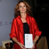 Foto Nicoloro G. 31/08/2012 Venezia Cinquantesima edizione del Premio Campiello promosso e organizzato da Confindustria Veneto. Nella sede del Casino’ di Venezia serata di premiazione dei cinque autori finalisti. nella foto Francesca Melandri