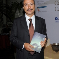 Foto Nicoloro G. 31/08/2012 Venezia Cinquantesima edizione del Premio Campiello promosso e organizzato da Confindustria Veneto. Nella sede del Casino’ di Venezia serata di premiazione dei cinque autori finalisti. nella foto Carmine Abate