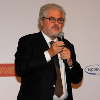 Foto Nicoloro G. 31/08/2012 Venezia Cinquantesima edizione del Premio Campiello promosso e organizzato da Confindustria Veneto. Nella sede del Casino’ di Venezia serata di premiazione dei cinque autori finalisti. nella foto Roberto Ando'