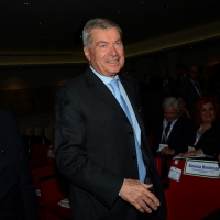 Foto Nicoloro G.  17/12/2013  Milano     Mancano 500 giorni all' apertura di Expo 2015 e i maggiori interessati si riuniscono per riflettere sul tema dell' Expo " Nutrire il Pianeta. Energia per la vita ". nella foto il presidente di Confcommercio Carlo Sangalli.
