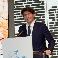 Foto Nicoloro G. 17/11/2017 Milano 9° edizione di \'Science for Peace \', Conferenza mondiale dal titolo \' Post-Verita\'\'. nella foto Gianmario Verona, rettore della Bocconi.