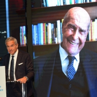 Foto Nicoloro G. 17/11/2017 Milano 9° edizione di 'Science for Peace ', Conferenza mondiale dal titolo ' Post-Verita''. nella foto Paolo Veronesi, presidente della ' Fondazione U. Veronesi '.