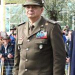 Foto Nicoloro G.   08/05/2022   Rimini  Giornata conclusiva della 93° Adunata Nazionale Alpini che culmina con la sfilata generale davanti alle autorita' militari e civili e una folla di spettatori. nella foto  il generale Ignazio Gamba comandante delle Truppe Alpine