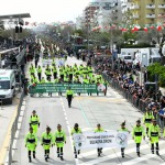 Foto Nicoloro G.   08/05/2022   Rimini  Giornata conclusiva della 93° Adunata Nazionale Alpini che culmina con la sfilata generale 
davanti alle autorita' militari e civili e una folla di spettatori. nella foto reparti della Protezione Civile.