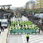 Foto Nicoloro G.   08/05/2022   Rimini  Giornata conclusiva della 93° Adunata Nazionale Alpini che culmina con la sfilata generale 
davanti alle autorita' militari e civili e una folla di spettatori. nella foto reparti della Protezione Civile.