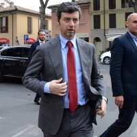 Foto Nicoloro G. 01/04/2017 Ravenna Il ministro Andrea Orlando incontra simpatizzanti e cittadini per promuovere la sua candidatura alla segreteria del PD. nella foto il ministro Andrea Orlando.