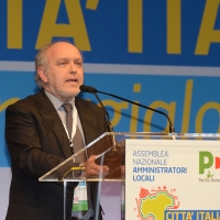 Foto Nicoloro G. 28-29/01/2017 Rimini Assemblea nazionale amministratori locali. nella foto il sindaco di Ferrara Tiziano Tagliani.