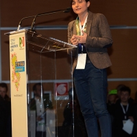Foto Nicoloro G. 28-29/01/2017 Rimini Assemblea nazionale amministratori locali. nella foto il presidente del Friuli-Venezia Giulia Debora Serracchiani.