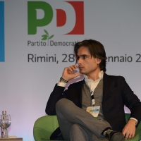 Foto Nicoloro G.   28-29/01/2017   Rimini  Seconda e conclusiva giornata dell' Assemblea nazionale amministratori locali. nella foto il sindaco di Reggio Calabria Giuseppe Falcomata'.