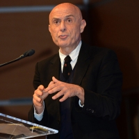 Foto Nicoloro G.   28-29/01/2017   Rimini  Seconda e conclusiva giornata dell' Assemblea nazionale amministratori locali. nella foto il ministro Marco Minniti.