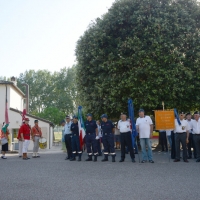 Foto Nicoloro G. 04/08/2017 Mandriole ( Ravenna ) Commemorazione della morte di Anita Garibaldi avvenuta il 04/08/1849 nella Fattoria Guiccioli in localita' Mandriole. nella foto sfilata di garibaldini in costume.