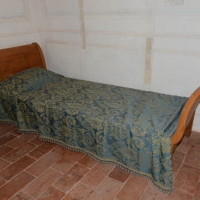 Foto Nicoloro G. 04/08/2016 loc. Mandriole ( Ravenna ) Commemorazione della morte di Anita Garibaldi avvenuta il 04/08/1849 nella Fattoria Guiccioli in località Mandriole ( Ravenna ). nella foto il letto sul quale morì Anita Garibaldi.