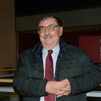 Foto Nicoloro G. 17/02/2017 Rimini Si e' aperto il Congresso fondativo di Sinistra Italiana. nella foto Fabio Mussi di Sinistra Ecologia Liberta'.