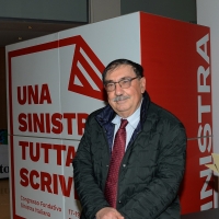 Foto Nicoloro G. 17/02/2017 Rimini Si e' aperto il Congresso fondativo di Sinistra Italiana. nella foto Fabio Mussi di Sinistra Ecologia Liberta'.