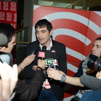Foto Nicoloro G. 18/02/2017 Rimini Seconda giornata del Congresso fondativo di Sinistra Italiana. nella foto Nicola Fratoianni, candidato favorito alla segreteria di Sinistra Italiana.