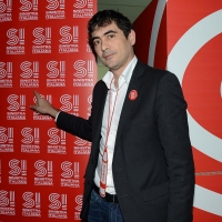 Foto Nicoloro G. 18/02/2017 Rimini Seconda giornata del Congresso fondativo di Sinistra Italiana. nella foto Nicola Fratoianni, candidato favorito alla segreteria di Sinistra Italiana.