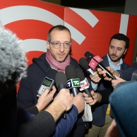 Foto Nicoloro G. 18/02/2017 Rimini Seconda giornata del Congresso fondativo di Sinistra Italiana. nella foto il sindaco PD di Pesaro Matteo Ricci.
