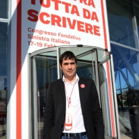 Foto Nicoloro G. 18/02/2017 Rimini Seconda giornata del Congresso fondativo di Sinistra Italiana. nella foto Nicola Fratoianni, candidato favorito alla segreteria di Sinistra Italiana.