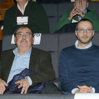 Foto Nicoloro G. 18/02/2017 Rimini Seconda giornata del Congresso fondativo di Sinistra Italiana. nella foto Fabio Mussi, a sinistra, e Matteo Ricci.