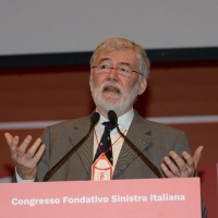Foto Nicoloro G. 18/02/2017 Rimini Seconda giornata del Congresso fondativo di Sinistra Italiana. nella foto Sergio Cofferati.