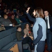 Foto Nicoloro G. 18/02/2017 Rimini Seconda giornata del Congresso fondativo di Sinistra Italiana. nella foto la presidente della Camera Laura Boldrini.