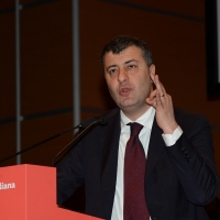 Foto Nicoloro G. 18/02/2017   Rimini   Seconda giornata del Congresso fondativo di Sinistra Italiana. nella foto Arturo Scotto.