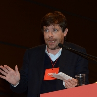 Foto Nicoloro G. 19/02/2017 Rimini Terza giornata conclusiva del Congresso fondativo di Sinistra Italiana. nella foto Pippo Civati.