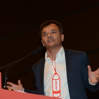Foto Nicoloro G. 19/02/2017 Rimini Terza giornata conclusiva del Congresso fondativo di Sinistra Italiana. nella foto Stefano Fassina.