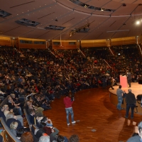Foto Nicoloro G. 19/02/2017 Rimini Terza giornata conclusiva del Congresso fondativo di Sinistra Italiana. nella foto una panoramica del salone del Congresso.