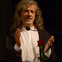 Foto Nicoloro G. 26/06/2016 Milano Prima serata ufficiale della diciassettesima edizione de ' La Milanesiana ' che quest' anno ha per titolo ' La Vanita' '. nella foto l' attore comico Alessandro Bergonzoni.