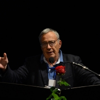 Foto Nicoloro G. 29/06/2016 Milano Quinta serata della diciassettesima edizione de ' La Milanesiana ' che quest' anno ha per titolo ' La Vanita' '. nella foto il giornalista Ranieri Polese.