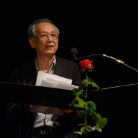 Foto Nicoloro G. 29/06/2016 Milano Quinta serata della diciassettesima edizione de ' La Milanesiana ' che quest' anno ha per titolo ' La Vanita' '. nella foto il premio Nobel Gao Xingjian.