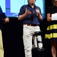 Foto Nicoloro G. 29/06/2016 Milano Quinta serata della diciassettesima edizione de \' La Milanesiana \' che quest\' anno ha per titolo \' La Vanita\' \'. nella foto lo scrittore Edward Carey.