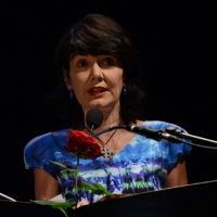 Foto Nicoloro G. 30/06/2016 Milano Sesta serata della diciassettesima edizione de ' La Milanesiana ' che quest' anno ha per titolo ' La Vanita' '. nella foto Elisabetta Sgarbi.