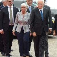 Foto Nicoloro G. 19/08/2016 Rimini Trentasettesima edizione del Meeting di Rimini che ha per titolo \' Tu sei un bene per me \'. Inaugurata dal Capo dello Stato questa manifestazione si svolge per sette giorni tra incontri, dibattiti, mostre. nella foto il presidente Sergio Mattarella