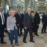 Foto Nicoloro G. 19/08/2016 Rimini Trentasettesima edizione del Meeting di Rimini che ha per titolo \' Tu sei un bene per me \'. Inaugurata dal Capo dello Stato questa manifestazione si svolge per sette giorni tra incontri, dibattiti, mostre. nella foto il presidente Sergio Mattarella